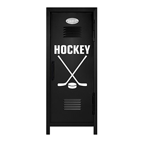 Black/White Ice Hockey Player Mini Locker Gift