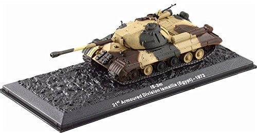 Deagostini 1:72 Diecast Model Tank - IS 3M 21st Armoured Division Ismailia Egypt 1973 Army Tank #55