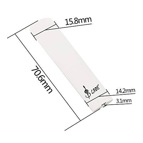 image for OriGlam Alto Sax Reed, Alto Sax Saxophone Reed, Resin Reeds for Alto S