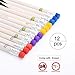Totem World Poke Ball Theme Pencils and Mini Erasers - 12 Pack of Colorful Number 2 Pencils and 300 Mini Erasers for Kids Prizes