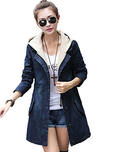 long maxi denim jacket