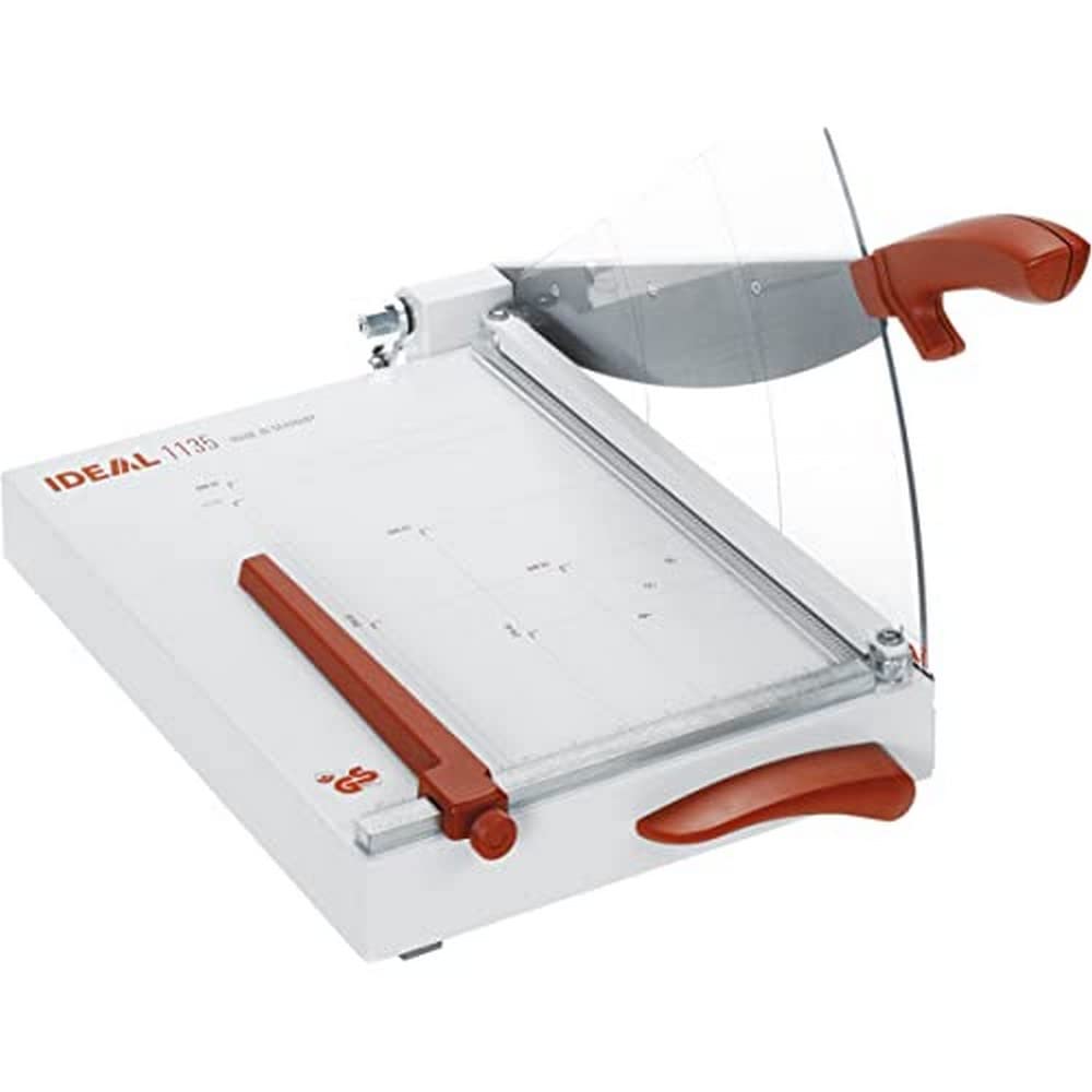 Paper Cutting Machine IDEAL 1135 to DIN A4-25 Sheets White