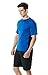 TSLA Men's UPF 50+Swim Shirt Loose-Fit Swim Tee Rashguard Top