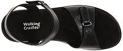 Walking Cradles Women's Sky-3, Black Nappa, 7.5 M US