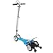 Bike Rassine Kid's Ped-Run Dual Pedal Scooter, Blue