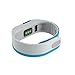 TopSun Bluetooth 4.0 Wireless Smart Bracelet Heart Rate & Sleep Monitor Fitness Tracker Pedometer with OLED Display for Android 4.4+, IOS 7.1+ (Blue)