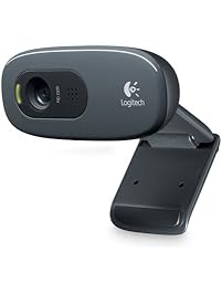 Logitech C270 Desktop or Laptop Webcam, HD 720p Widescreen for Video Calling and Recording