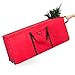 Best Choice Products 600D Polyester Rolling Duffle Storage Bag for Up to 9ft Christmas Tree w/Wheels, Handle - Red