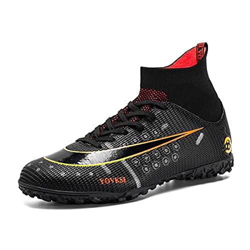 Men's Soccer Boots Turf Hightop TF Football Shoes