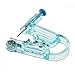 Ear Piercing Gun NYKKOLA Disposable Safety Ear Piercing Gun Unit Tool with Ear Stud Asepsis Pierce Kit