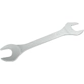Hordion 22mm x 24mm Open End Wrench, Thin Metric Chrome Plated Steel Wrench | General Repairs Household Maintenance