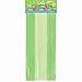 Lime Green Cellophane Party Favor Plastic Bags - 11.5