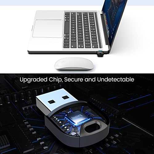 ENUSUNG Mouse Jiggler USB Undetectable Mouse Mover Device, Simulator