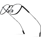 FONEX Titanium Glasses Frame,Myopia Optical Eyeglass Frame for Men and Women 8517