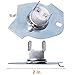 BlueStars 3977393 Dryer Thermal Fuse - Compatible with Whirlpool Maytag Roper Kenmore KitchenAid Dryers - Replaces AP3094244 3399848 AH334299 279816