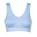 Genie Bra Womens 3 Pack - Wireless Bra for Women, Solid Color Seamless Bra - Pastel - Small