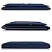 Kaitiaki Folio Cover Compatible with Rocketbook Fusion, Panda, Everlast, Waterproof Fabric, Multi Organizer with Pen Loop, Zipper Pocket, Business Card Holder, fits A4 Size Notebook, Blue