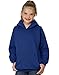 Hanes 7.8 oz Youth COMFORTBLEND EcoSmart Fleece Pullover Hood,Medium,Deep Royal