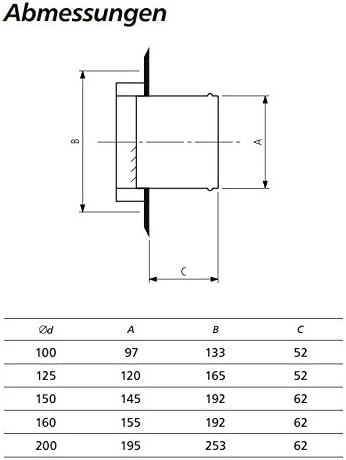 Ventilation Grille Stainless Steel (200mm) - Image 3
