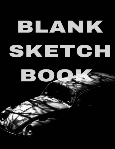 BLANK Sketchbook 150 Pages, 8.5