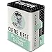 Nostalgic-Art Retro storage tin box L, 101.4 oz, Coffee First – Gift idea for coffee fans, large metal coffee can, vintage design