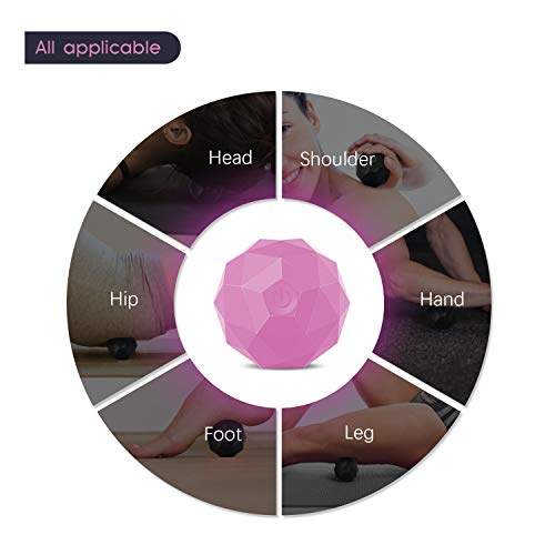 Vibrating-Massage-Ball-2-Speed-Fitness-Yoga-Pilates-Physical-Therapy-Massage-Roller-to-Fight-Sore-MusclesWashable-Negative-Ion-Vibration-Massages-balls-for-Muscle-RecoveryMyofascial-Release2-Pack