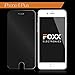 iPhone 6 & 6S Plus 5.5 Inch Tempered Glass Screen Protector Excellent Fitting Premium 9H Glass Featuring Anti-Scratch, Anti-Fingerprint, Bubble Free Features by Foxx Electronics
