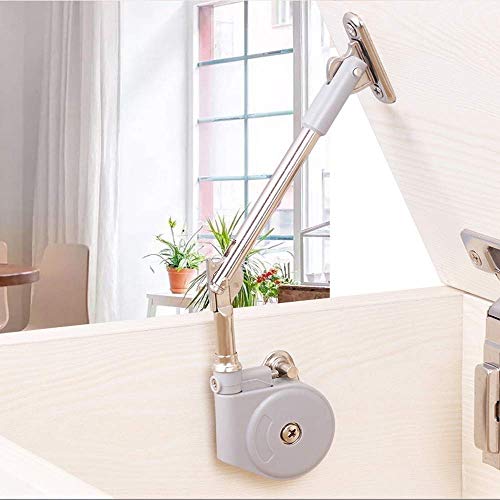 Lid Stay 105 Degree Open with Soft Close, Lid Support Hinge for