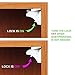 BABY TRUST Magnetic Cabinet Locks and Baby Proofing Cabinet (12 Locks) | 3M Adhesive Child Proof Cabinet Locks | Child Safety Locks for Cabinets and Drawers | No Tools Required and Easy Installation