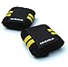 Emerge Fitness Weight Lifting Wrist Straps - Black and Yellow