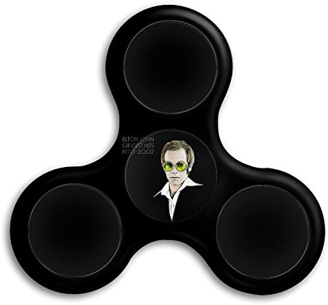 PLAYCOO Elton John Greatest Hits 1970 2002 Fidget Spinner Toy Great Gift For ADD,ADHD Anxiety And Autism Adult Children Stress Reducer Killing Time