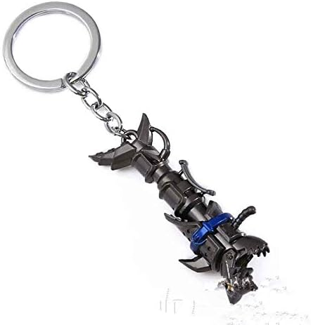 League of Legends Keychains (Jinx), Black Gun, Silver - Image 4