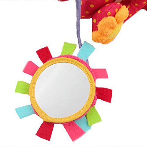 CdyBox Newborn Toys Baby Crib Revolves Around the Bed Stroller Playing Toy Car Lathe Hanging Baby Rattles Mobile Gift