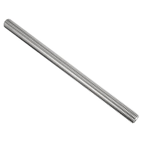 uxcell M16 Fully Threaded Rod, 304 Stainless Steel, 250mm Length, 2.0mm Thread Pitch, Left Hand