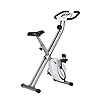 Ultrasport F-Bike, fietstrainer, thuistrainer, opvouwbare fitnessfiets, geïntegreerde Opleiding Computer…