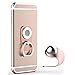 KCOOL Magnetic Phone Mount Holder,2 In 1 Phone Ring & Magnetic Cell Phone Holder for Car - ROSE GOLD