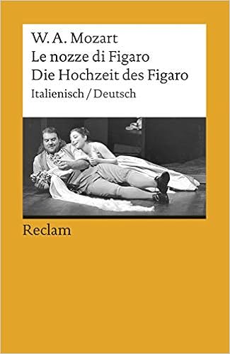 Le Nozze Di Figaro Die Hochzeit Des Figaro Ital Dt Reclams Universal Bibliothek Amazon De Mozart Wolfgang A Klose D Daponte Lorenzo Klose D Bucher