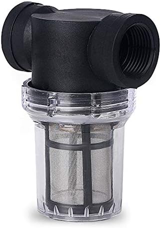 DYEY Water Pipe Pump Filter, Irrigation Universal Filter Water Pump Purification Garden Interface Strainer, Filter Attachment for Garden Hoses and Pressure Washers (80#)