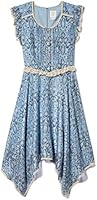 Anna Sui Womens Cornflower Multi Dotted Paisley Dress