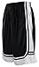 ChoiceApparel Mens Two Tone Training/Basketball Shorts with Pockets (S up to 4XL) (L, Black)