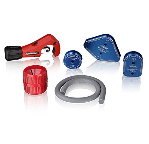 Thermaltake Pacific DIY ID OD 12mm (1/2") x 10mm (3/8") Water Cooling PETG Hard Tube Bending Kit CL-W153-AL00BU-A