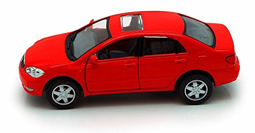 Toyota Corolla, Red - Kinsmart 5099D - 1/36 scale Diecast Model Toy Car