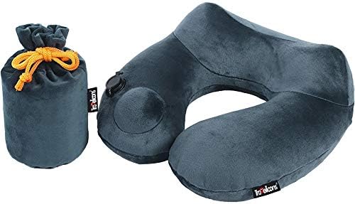 Neck Pillow Ideal For Airplanes Travelling Inflatable Neck Support