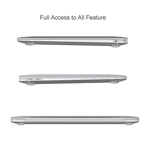 Skyera 13-Inch MacBook Air Case - Rubber Hard Shell for Mac Laptop A1932, New 2018 Release - Computer Skins with Full Surface, Corner Scratch Protectors - Includes Protective Silicone Keyboard Guards
