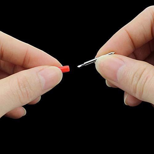 Dreamtop 40 Pack 30/45/60 Degree Roland Cutting Plotter Vinyl Cutter Blades Lettering Blade Replacement Blades for Cricut Explore Air/Air 2