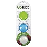 Humangear Clear/Green/Blue 3 pk Small