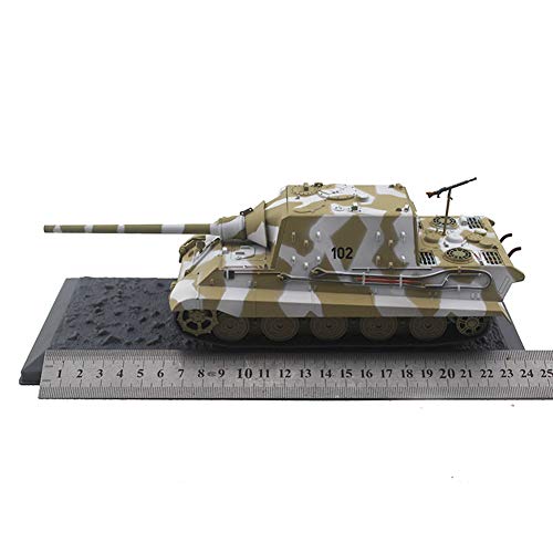 Tank Dekoratives Modell, Militärisches Modell Panzerjager Tiger AUSF.B Deutscher Schwerer Tank 1/43 Replik-Kollektion… – Bild 6