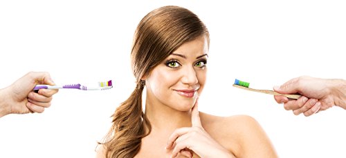 WooBamboo - Slim Handle Soft Bristle Toothbrush