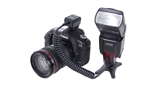 Movo Photo FC20C Heavy-Duty TTL Off-Camera Flash Shoe Cord for Canon EOS 600EX-RT, 430EX, 320EX, 270EX, 90EX, MT-24EX, etc (OC-E3 Replacement) + Bonus Neat Strap - Thumbnail 2