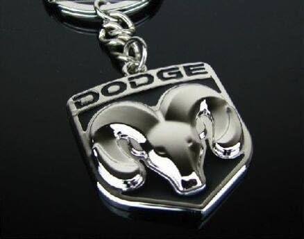 HYFML For Dodge Logo Metal Key buckle Key chain Key ring
